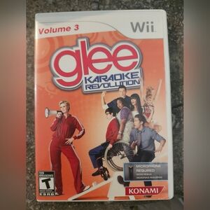 Glee Karaoke Revolution Volume 3 (Wii) - Orange Cover